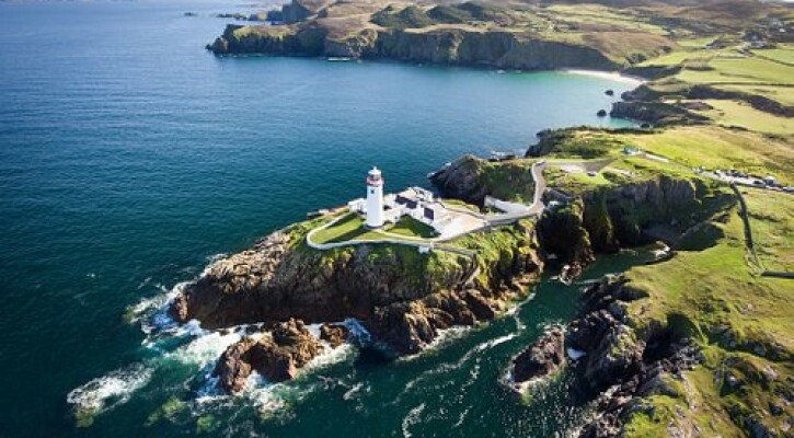 Ireland fanad lighthouse in donegal