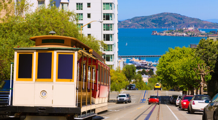 San Fran cable cars
